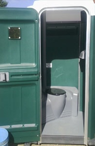 Fleet of portable toilets